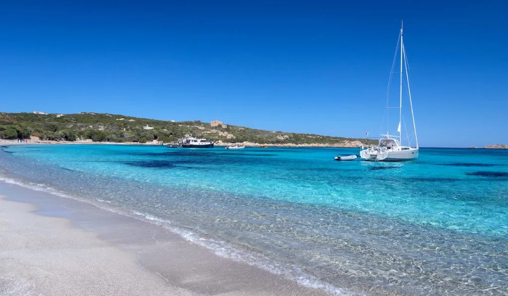 a coast in sardinia italy